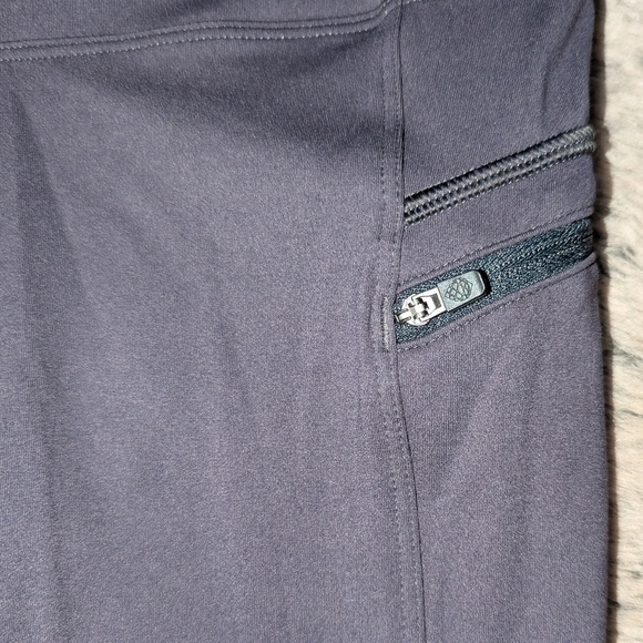 Stio Glide Tech Tight High Rise Grey Purple Women's XS - Picture 4 of 11